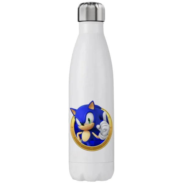Sonic the hedgehog — Stainless steel, double-walled, 750ml