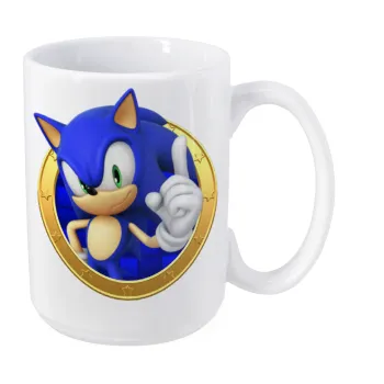 Sonic the hedgehog, Κούπα Mega, κεραμική, 450ml