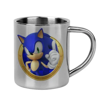 Sonic the hedgehog, Κούπα Ανοξείδωτη διπλού τοιχώματος 300ml