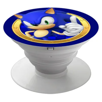 Sonic the hedgehog, Phone Holders Stand  Λευκό Βάση Στήριξης Κινητού στο Χέρι