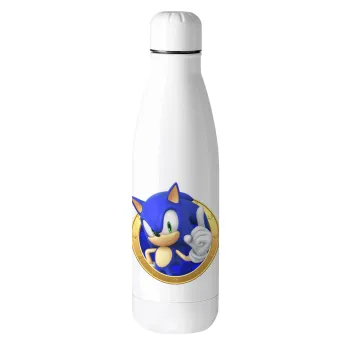 Sonic the hedgehog, Μεταλλικό παγούρι θερμός (Stainless steel), 500ml
