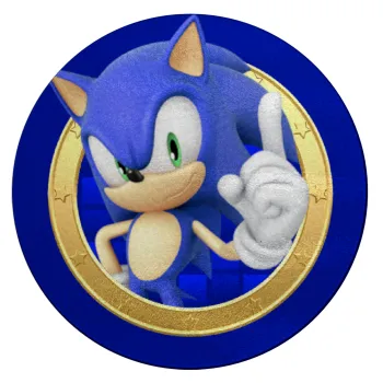 Sonic the hedgehog, Επιφάνεια κοπής γυάλινη στρογγυλή (30cm)