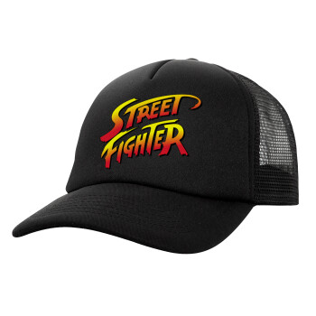 Street fighter, Καπέλο Soft Trucker με Δίχτυ Μαύρο 