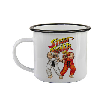 Street fighter, Κούπα εμαγιέ με μαύρο χείλος 360ml