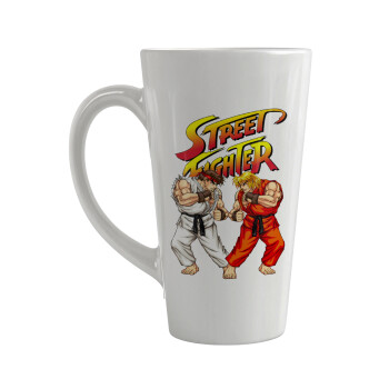 Street fighter, Κούπα κωνική Latte Μεγάλη, κεραμική, 450ml