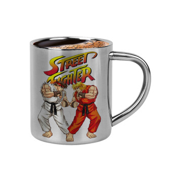 Street fighter, Double-wall metal cup for espresso (220ml)