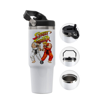 Street fighter, Θερμός Ανοξείδωτο 30oz με χερούλι