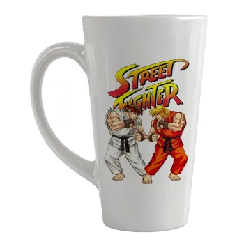 Street fighter, Κούπα κωνική Latte Μεγάλη, κεραμική, 450ml
