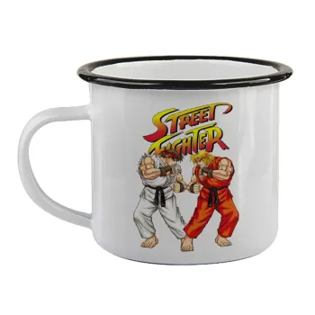 Street fighter, Κούπα εμαγιέ με μαύρο χείλος 360ml