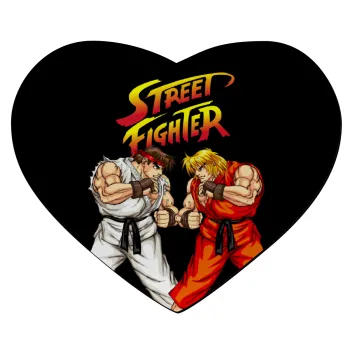 Street fighter, Mousepad heart 23x20cm