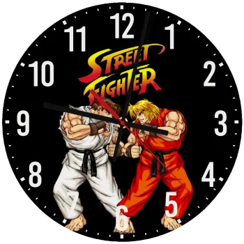 Street fighter, Ρολόι τοίχου ξύλινο (30cm)