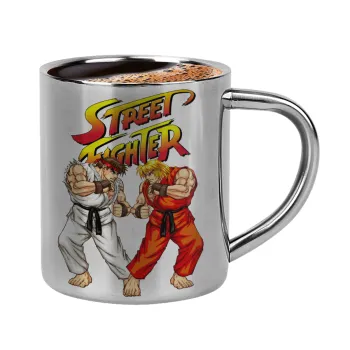 Street fighter, Double-wall metal cup for espresso (220ml)