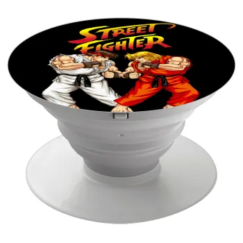 Street fighter, Phone Holders Stand  Λευκό Βάση Στήριξης Κινητού στο Χέρι