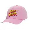 Καπέλο Ενηλίκων Baseball, 100% Βαμβακερό,  ΡΟΖ (ΒΑΜΒΑΚΕΡΟ, ΕΝΗΛΙΚΩΝ, UNISEX, ONE SIZE)