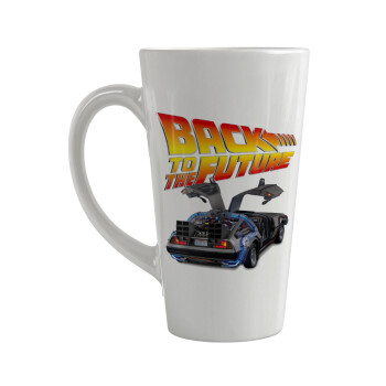 Back to the future, Κούπα κωνική Latte Μεγάλη, κεραμική, 450ml