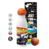Bascetball Metal mug thermos, double wall, 550ml