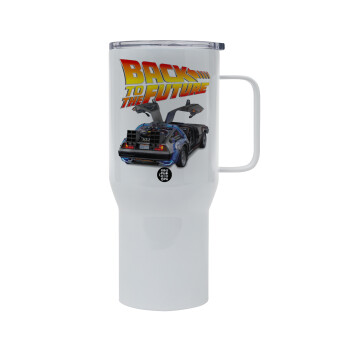 Back to the future, Mega Stainless steel Tumbler with lid, double wall 750L