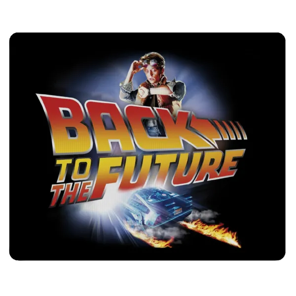 Back to the future — Mousepad ορθογώνιο 23x19cm