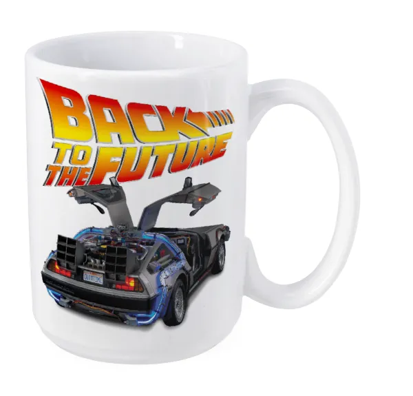 Back to the future — Mega mug, ceramic, 450ml