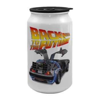 Back to the future, Κούπα ταξιδιού μεταλλική με καπάκι (tin-can) 500ml