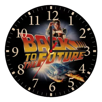 Back to the future, Ρολόι τοίχου ξύλινο plywood (20cm)