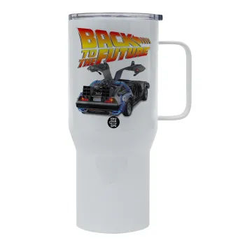 Back to the future, Mega Stainless steel Tumbler with lid, double wall 750L