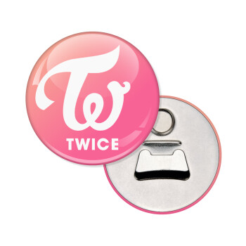 Twice, Μαγνητάκι και ανοιχτήρι μπύρας στρογγυλό διάστασης 5,9cm