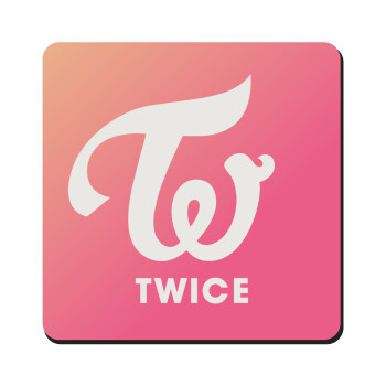 Twice, Τετράγωνο μαγνητάκι ξύλινο 9x9cm