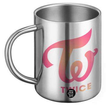 Twice, BIG Mug Stainless steel double wall (450ml)