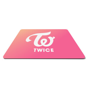 Twice, Mousepad ορθογώνιο 27x19cm