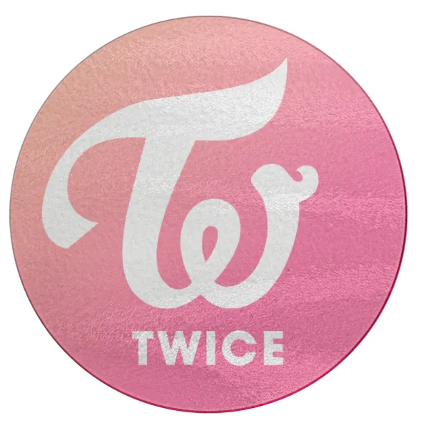 Twice — Επιφάνεια κοπής γυάλινη στρογγυλή (30cm)