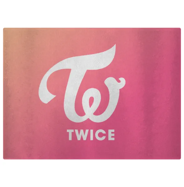Twice — Επιφάνεια κοπής γυάλινη (38x28cm)