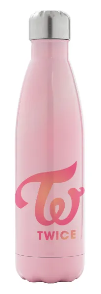 Twice — Metal mug thermos Pink Iridiscent (Stainless steel), double wall, 500ml