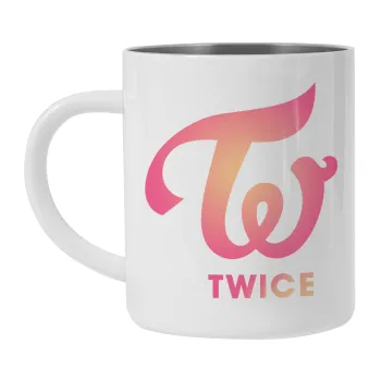 Twice, Mug Stainless steel double wall 300ml