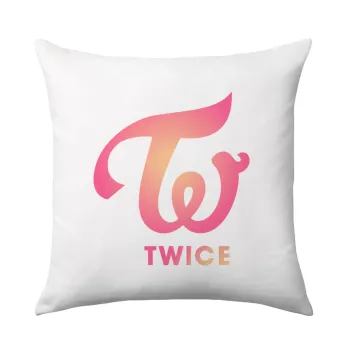 Twice, Μαξιλάρι καναπέ 40x40cm περιέχεται το  γέμισμα