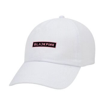 BLACKPINK, Καπέλο Baseball Λευκό (5-φύλλο, unisex)