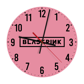 BLACKPINK, Ρολόι τοίχου ξύλινο (30cm)