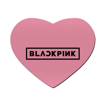 BLACKPINK, Mousepad καρδιά 23x20cm