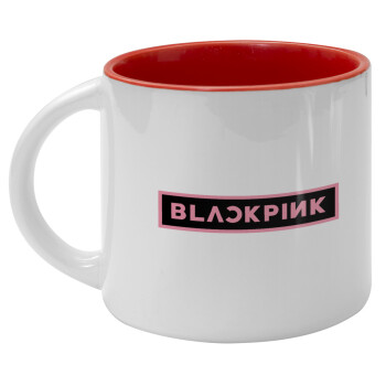 BLACKPINK, Κούπα κεραμική 400ml Λευκή/Κόκκινη