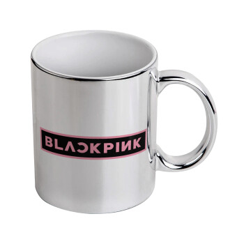 BLACKPINK, Mug ceramic, silver mirror, 330ml