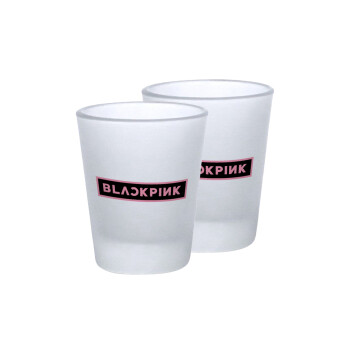 BLACKPINK, Σφηνοπότηρα γυάλινα 45ml του πάγου (2 τεμάχια)