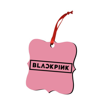BLACKPINK, Christmas ornament polygon wooden 7.5cm
