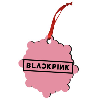BLACKPINK, Christmas ornament snowflake wooden 7.5cm