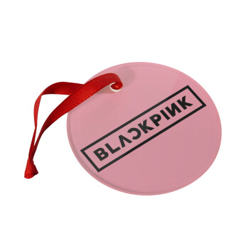 BLACKPINK, Χριστουγεννιάτικο στολίδι γυάλινο 9cm