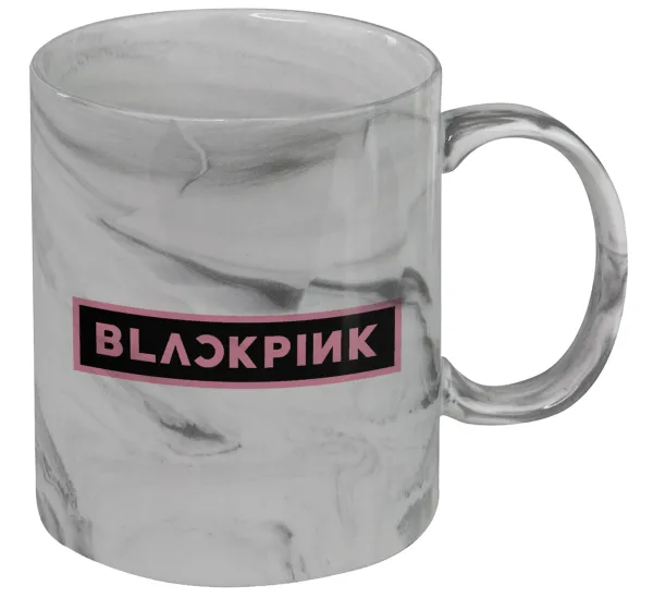 BLACKPINK — Κούπα κεραμική, marble style (μάρμαρο), 330ml