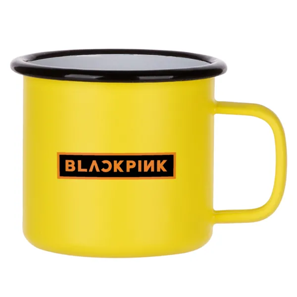 BLACKPINK — Κούπα Μεταλλική εμαγιέ ΜΑΤ Κίτρινη 360ml