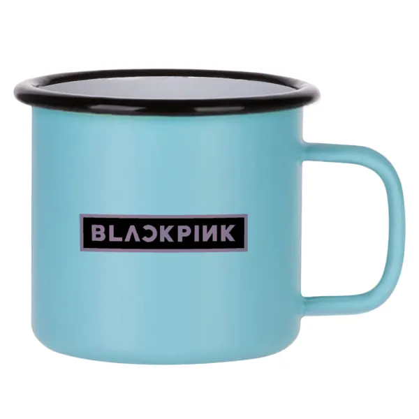 BLACKPINK — Κούπα Μεταλλική εμαγιέ ΜΑΤ σιέλ 360ml