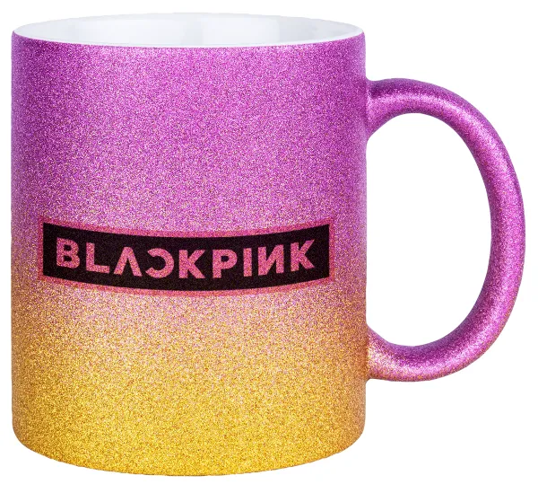 BLACKPINK — Κούπα Χρυσή/Ροζ Glitter, κεραμική, 330ml