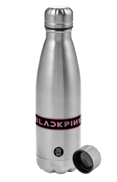 BLACKPINK — Metallic water bottle, stainless steel, 750ml
