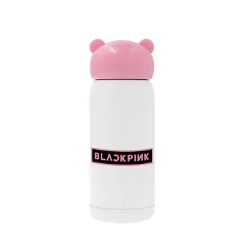 BLACKPINK, Ροζ ανοξείδωτο παγούρι θερμό (Stainless steel), 320ml